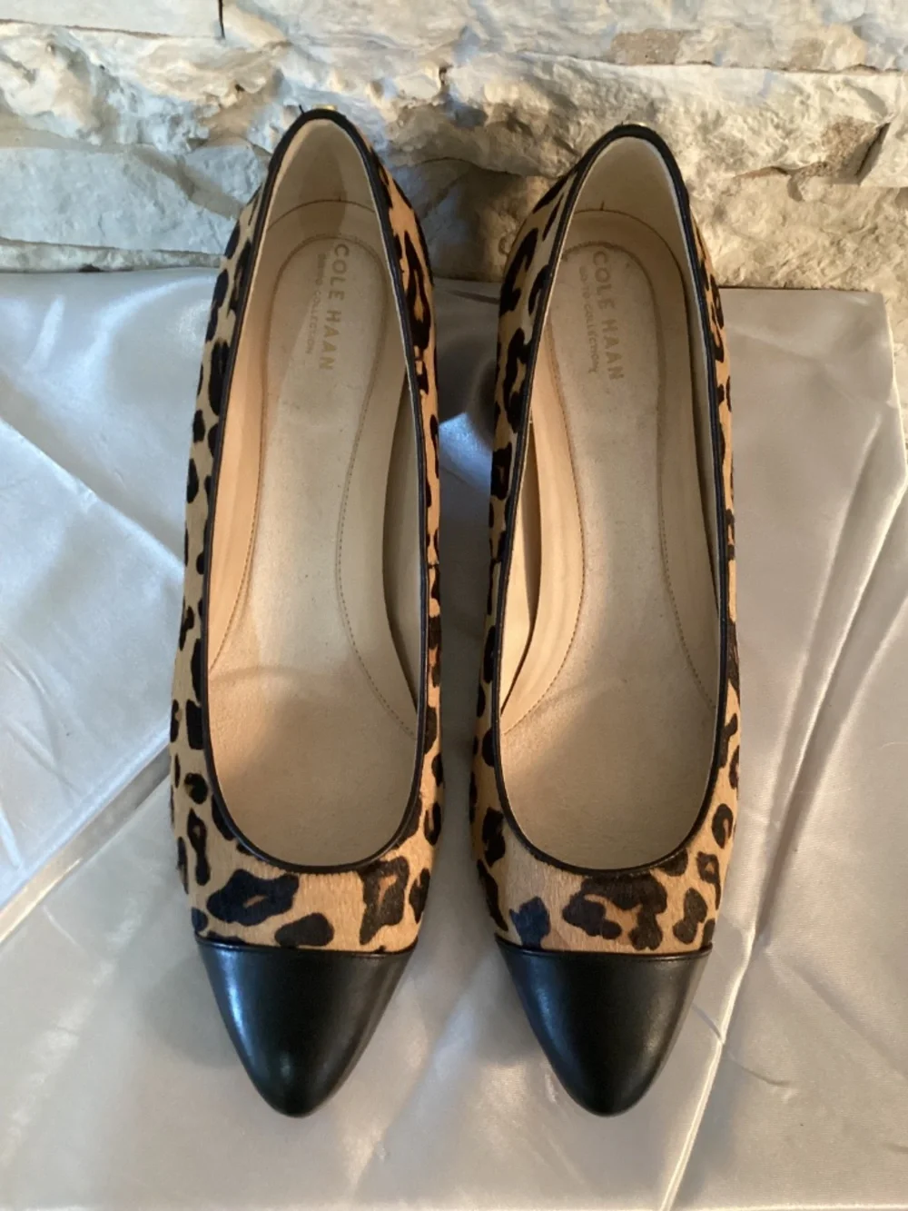 Cole Haan Go-To Collection leopard print pumps (Like New)